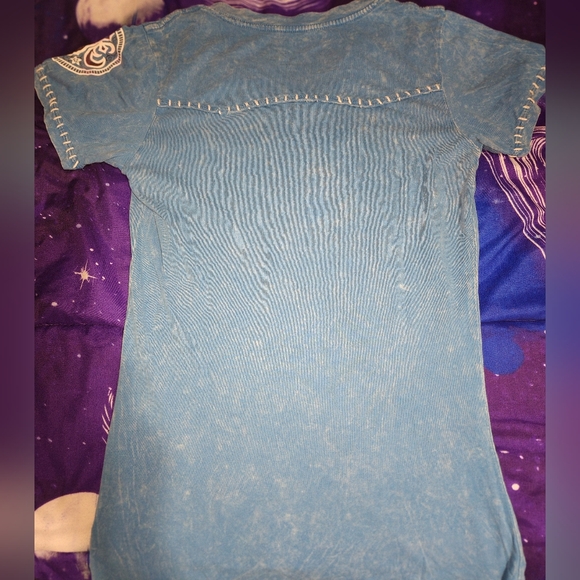 Affliction short sleeved v-neck shirt - Picture 5 of 5